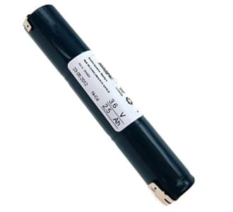 Batteripakke 3625-305, (3,6V - 2,5Ah - S - Fl.Fl -4,8 +6,3)